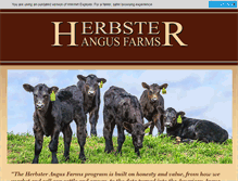 Tablet Screenshot of herbsterangus.com